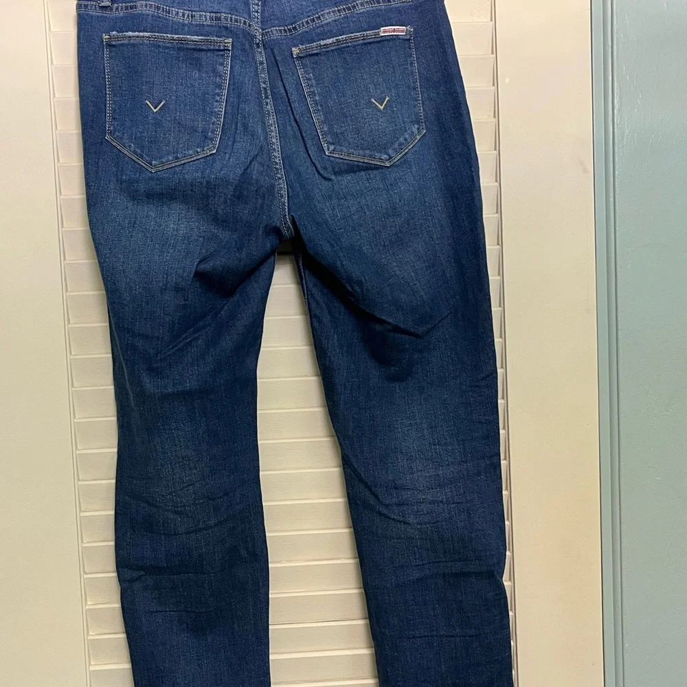 Hudson Natalie Midrise Slim Boyfriend. SZ.29 Classic Blue Women's Jeans. - Picture 2 of 8